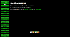 Desktop Screenshot of nottale.net